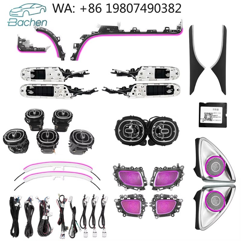 Lighting Interior Decor - Kit d'éclairage d'ambiance LED 64 couleurs