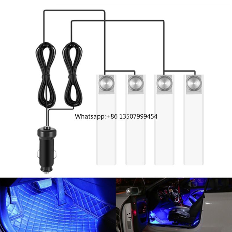 Lighting Interior Decor - Lampe d'ambiance pour voiture, 12 V,