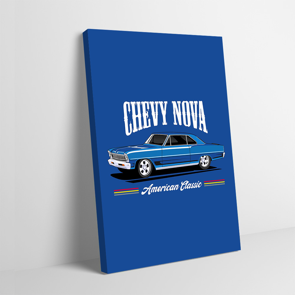 Nova Decor & Lighting Julestjerne - Chevy Nova – affiche imprimée de