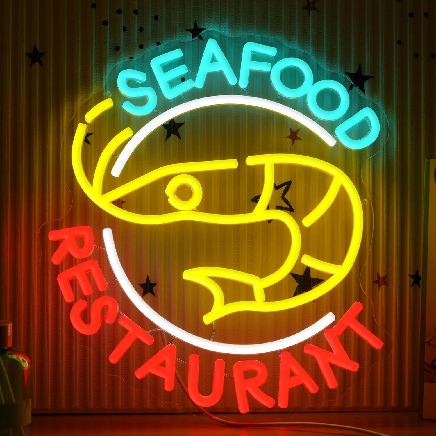 Wall Decor Lighting - Enseigne néon LED dimmable pour restaurant