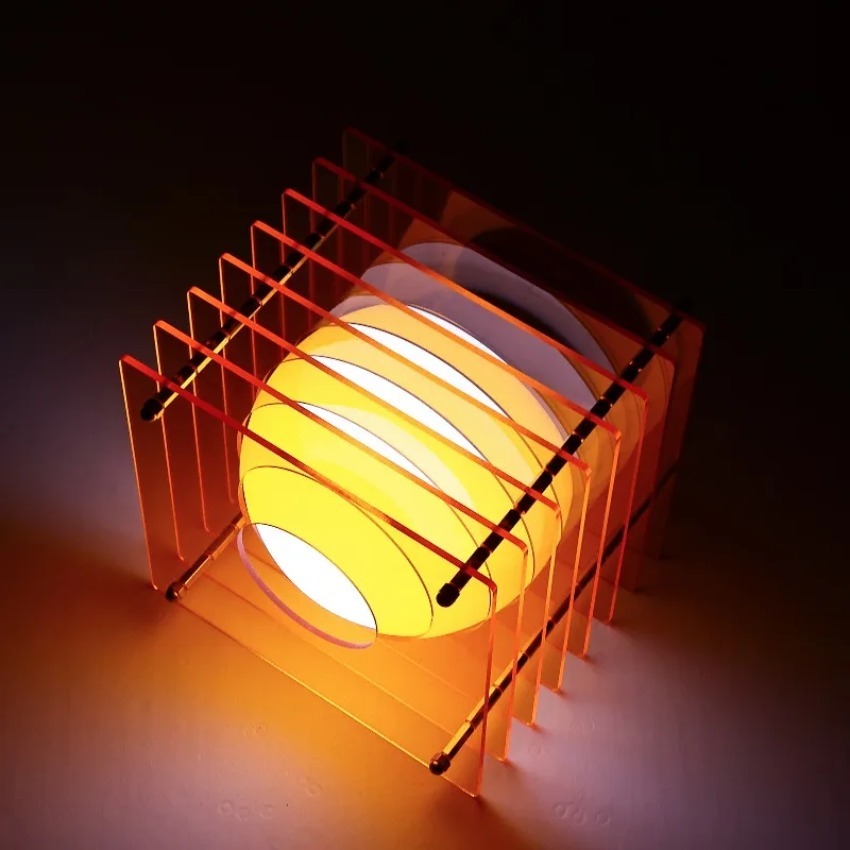 Lighting Decor For Room - Lampe lune DIY en acrylique à
