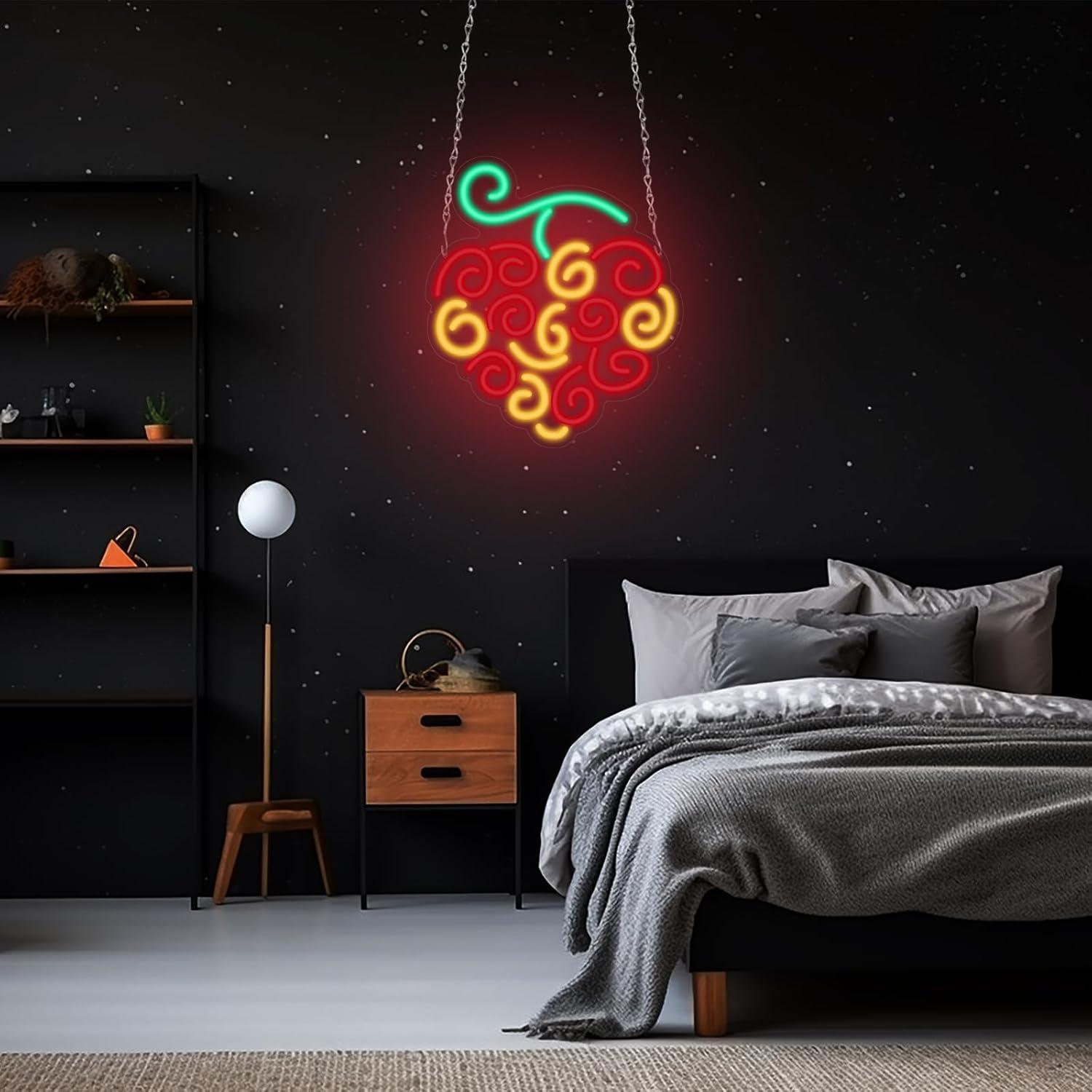 Enseigne néon Cyber Fruit, lum - Wall Decor Lighting avis et prix