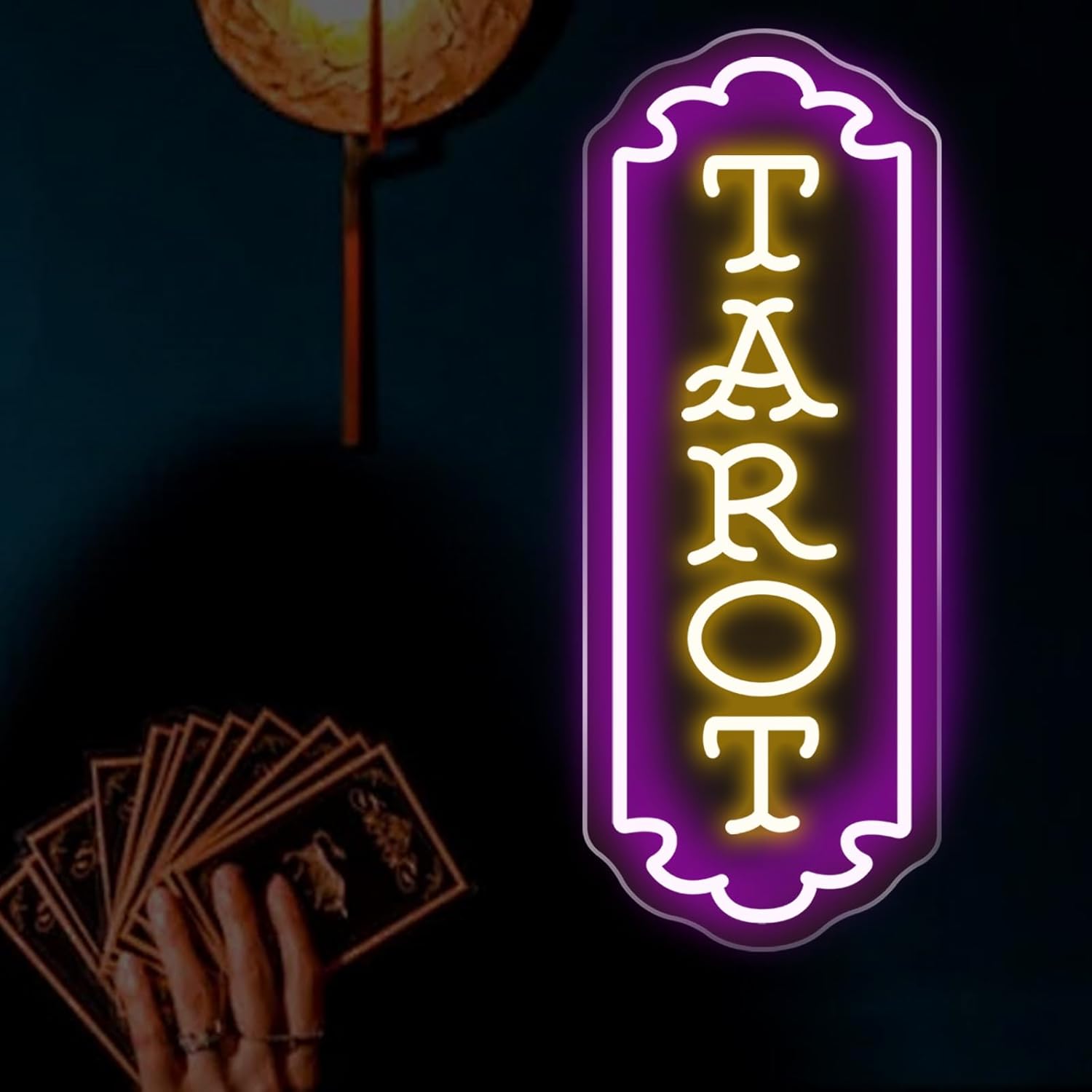 Enseigne néon Tarot alimentée  - Wall Decor Lighting avis et prix