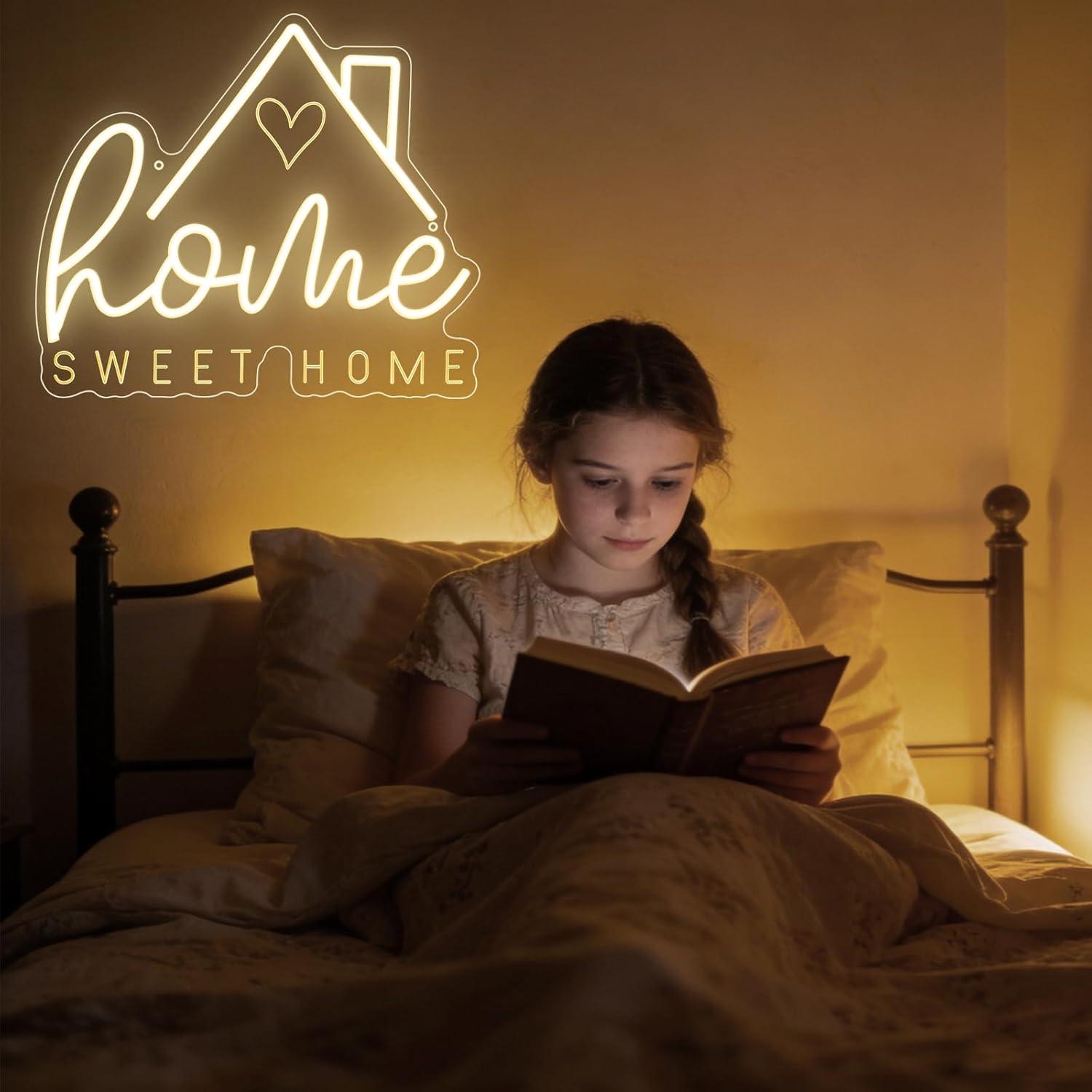 Enseigne néon « Sweet Home » a - Lighting Decor For Room avis et prix