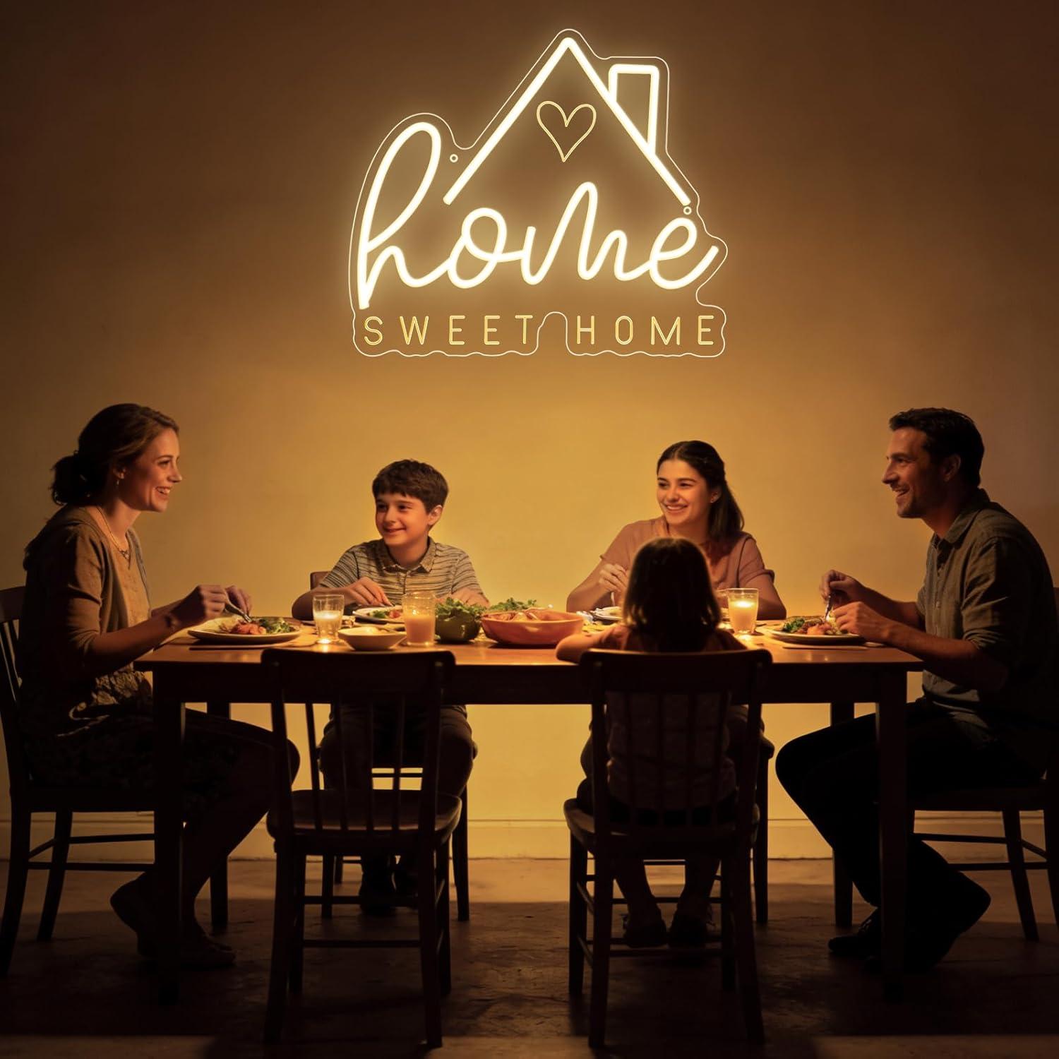Enseigne néon « Sweet Home » a - Lighting Decor For Room avis et prix