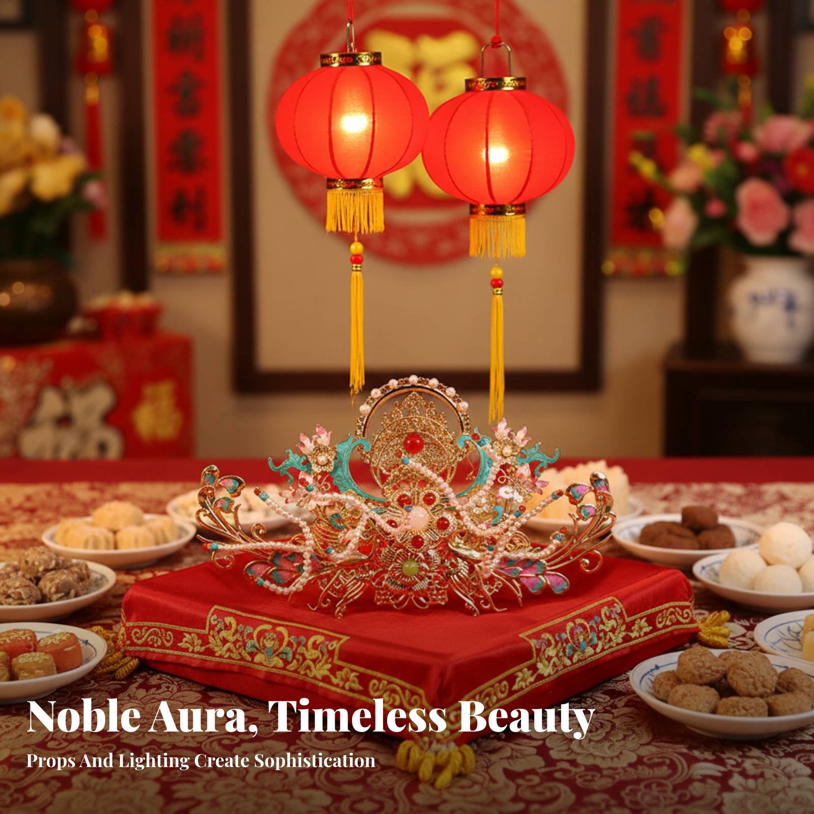 Couronne de cheveux chinoise t - Elegant Decor & Lighting Llc avis et prix
