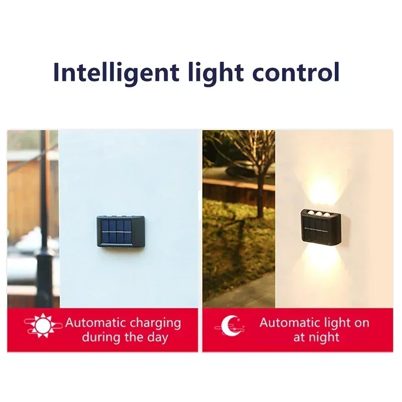 Lampe solaire LED extérieure é - Wall Decor Lighting avis et prix