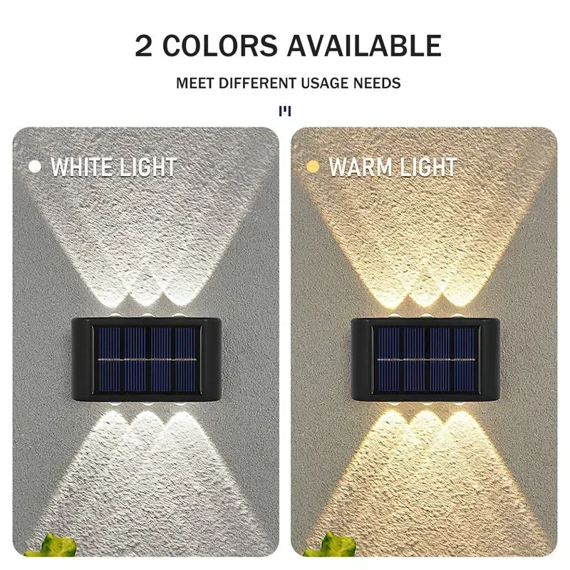 Lampe solaire LED extérieure é - Wall Decor Lighting avis et prix