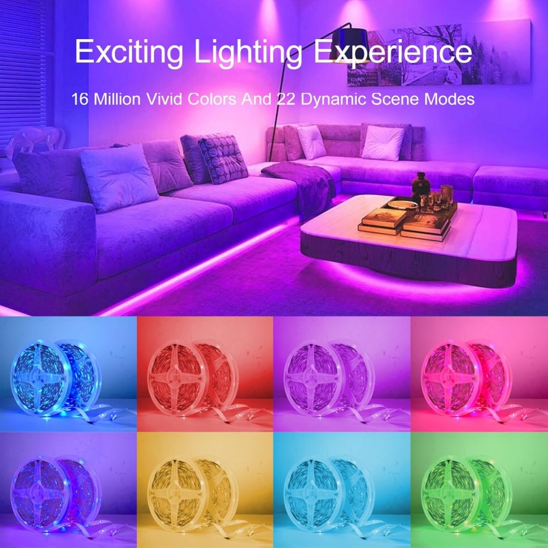 Ruban LED USB 5V CC, contrôle  - Lighting Decor For Room avis et prix