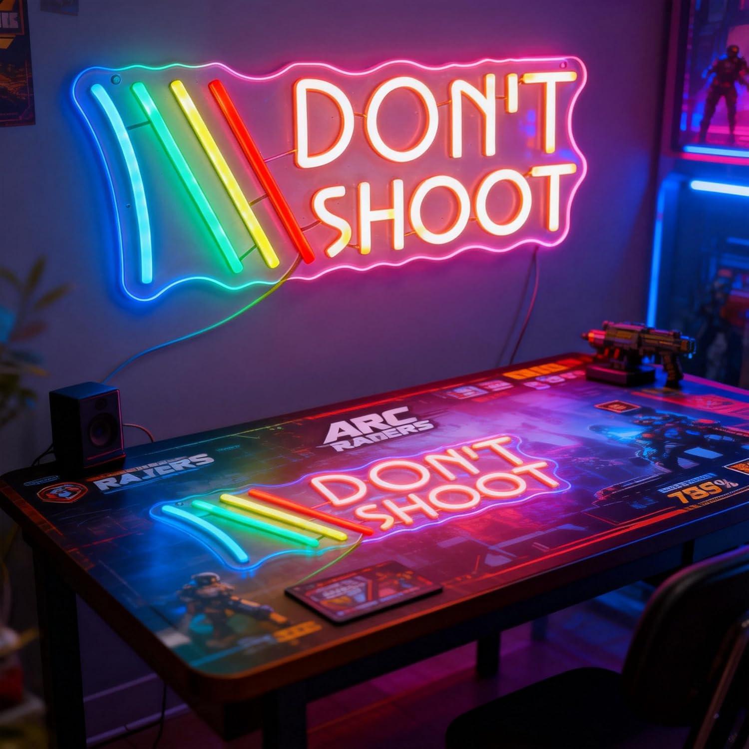 Panneau lumineux LED « Don't S - Wall Decor Lighting avis et prix