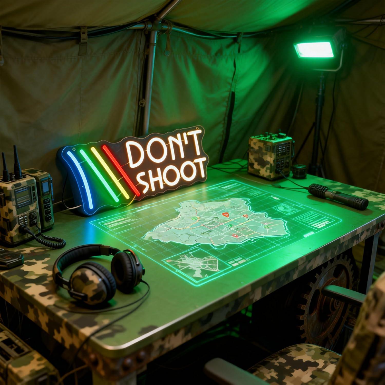 Panneau lumineux LED « Don't S - Wall Decor Lighting avis et prix