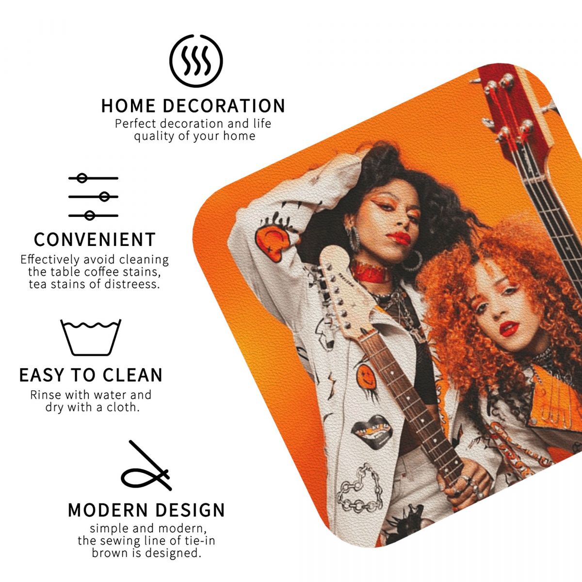 Nova Twins Coasters – sets de  - Nova Decor & Lighting Julestjerne avis et prix