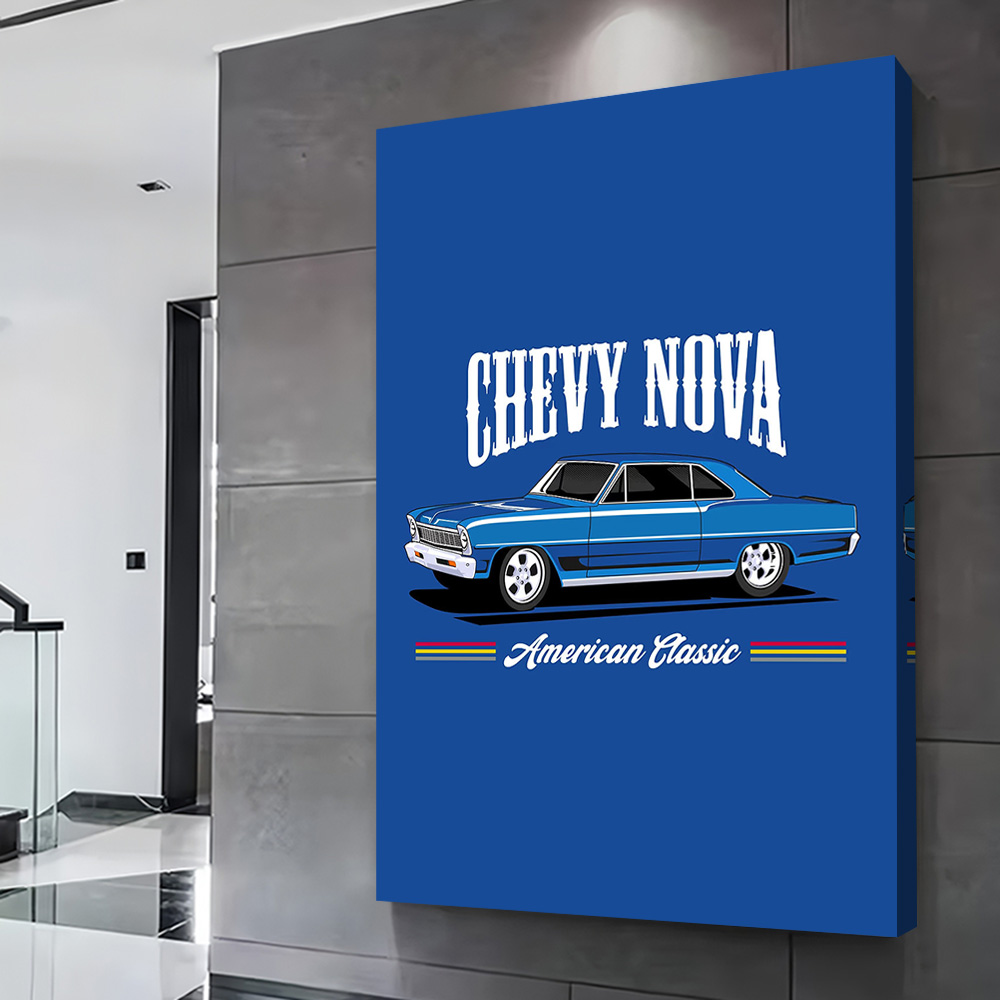 Chevy Nova – affiche imprimée  - Nova Decor & Lighting Julestjerne avis et prix