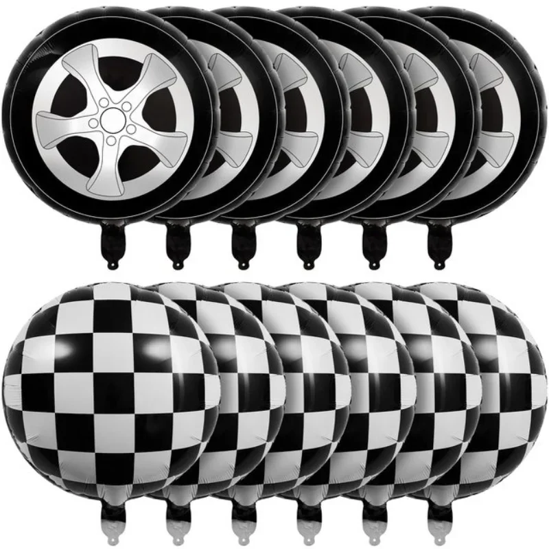 Lot de 12 ballons en aluminium - Lighting Mcqueen Birthday Decor avis et prix