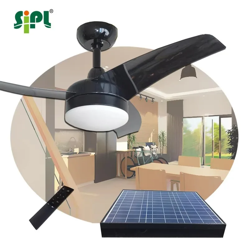 Ventilateur de plafond solaire - Homestead Lighting & Decor Oconomowoc avis et prix