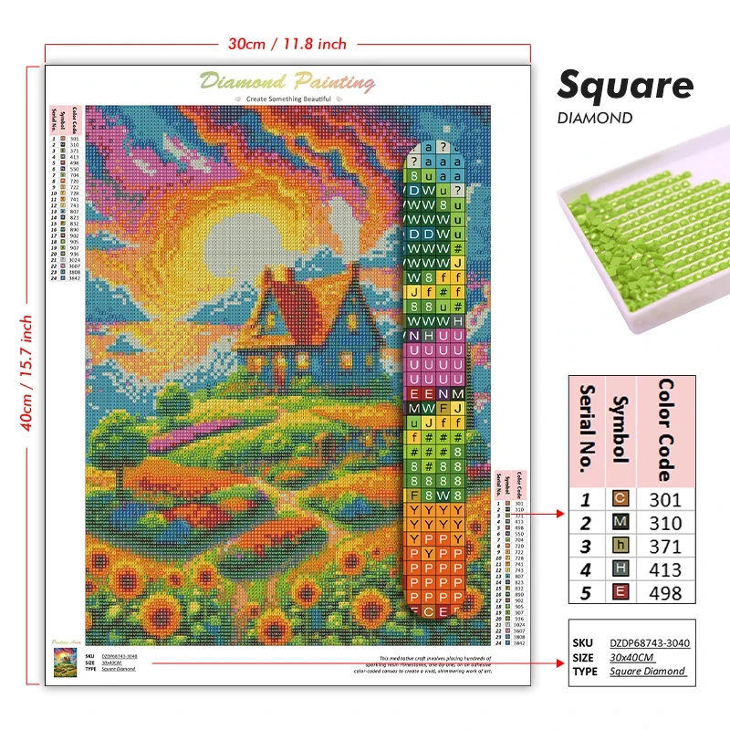 Kit de Broderie Diamant DIY 20 - Nova Decor & Lighting Julestjerne avis et prix