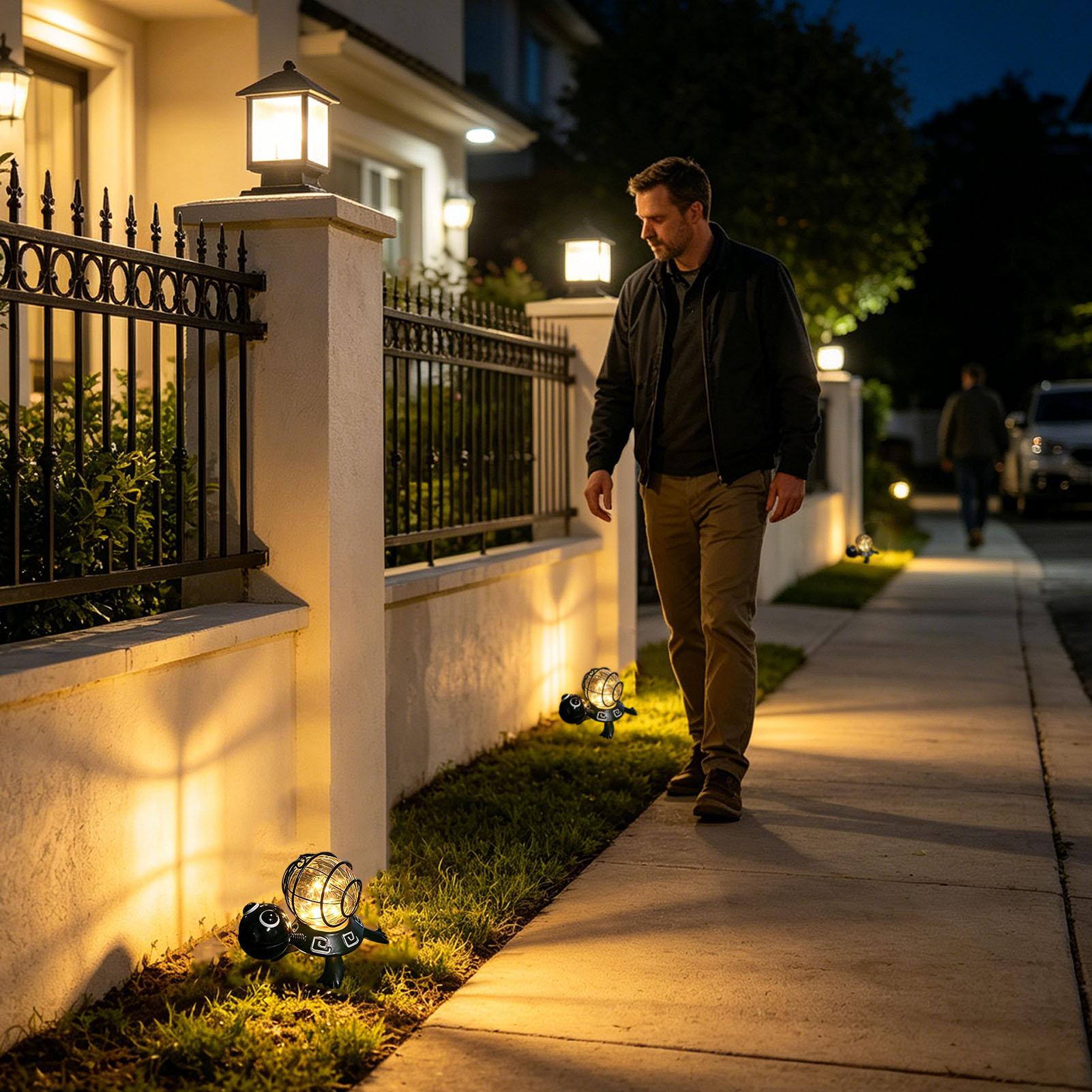 Lampes solaires en forme de to - Yard Lighting Decor avis et prix