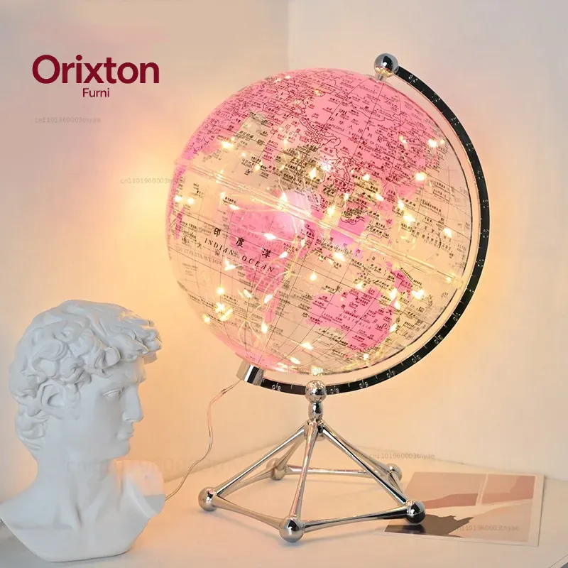 Globe terrestre lumineux à LED - Lighting World Decor avis et prix