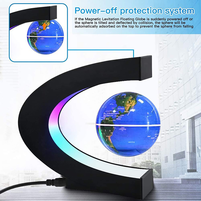 Globe Flottant Magnétique LED  - Lighting World Decor avis et prix