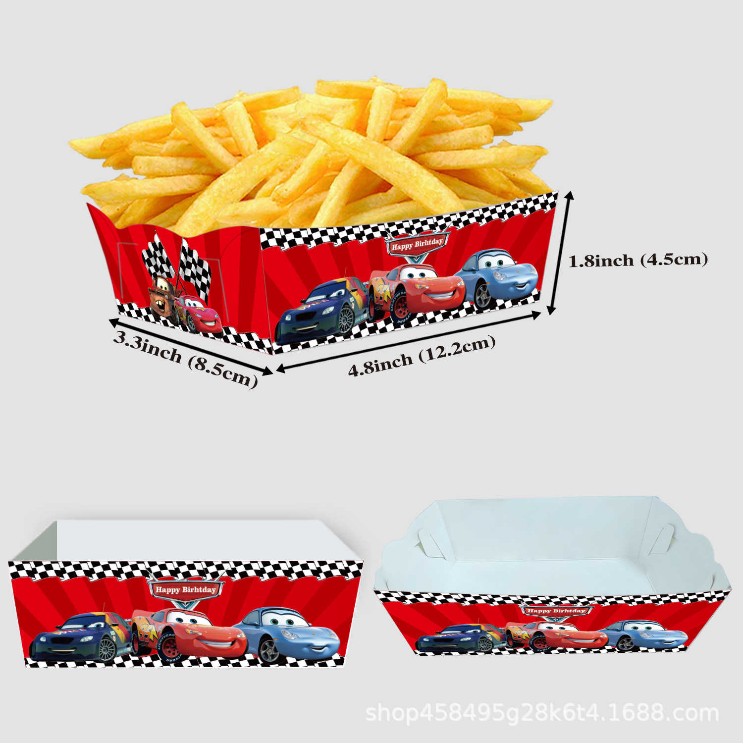 Plateaux de service alimentair - Lighting Mcqueen Birthday Decor avis et prix