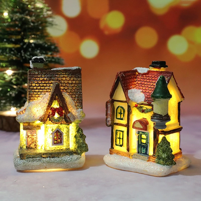 Maison de noël ornements lumin - Decor Lighting The Parade avis et prix