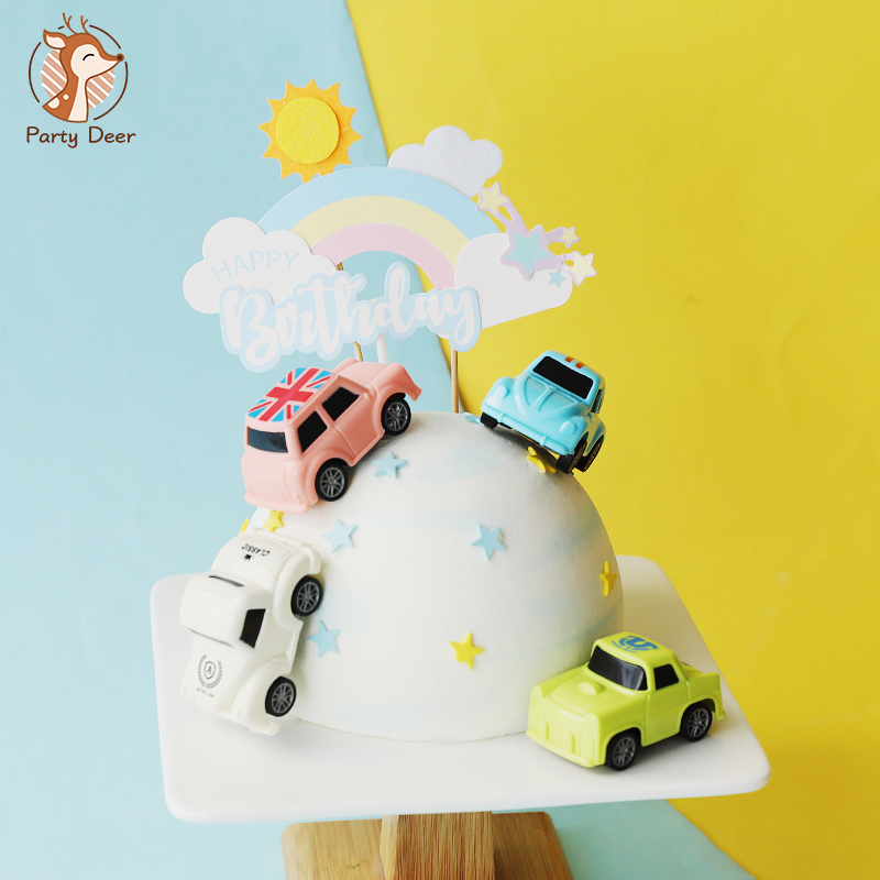 Mini voiture mobilisation géné - Lighting Mcqueen Birthday Decor avis et prix