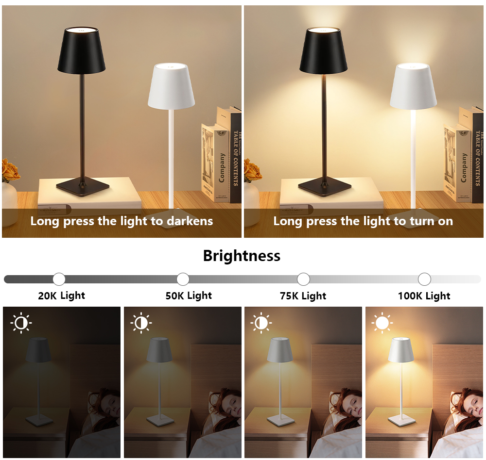 Lampe de bureau LED rechargeab - Lighting Decoration avis et prix