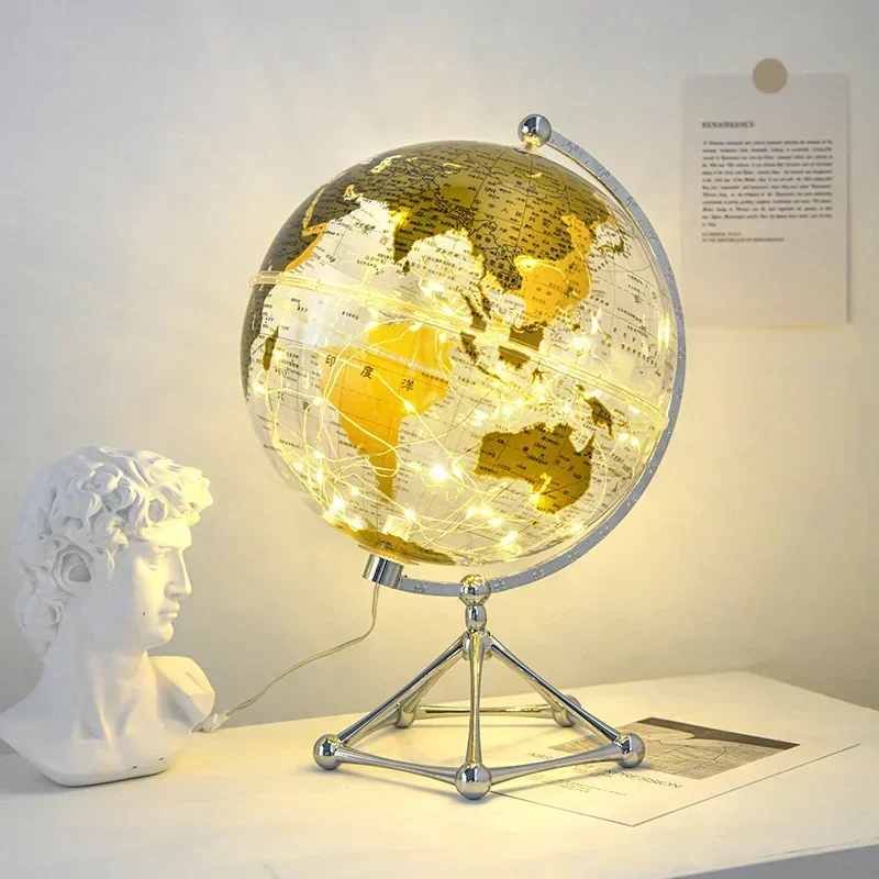 Globe terrestre lumineux à LED - Lighting World Decor avis et prix
